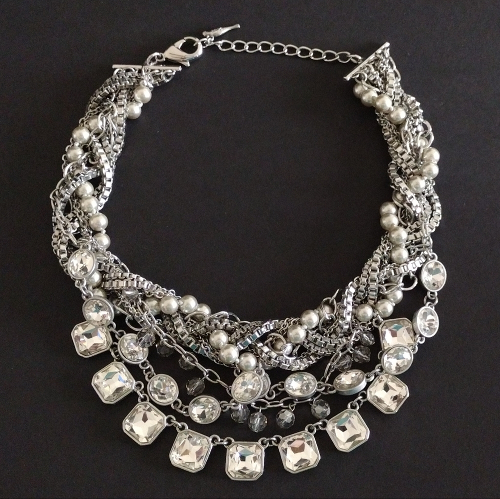 Chloe + Isabel Silver-Tone Statement Torsade Necklace